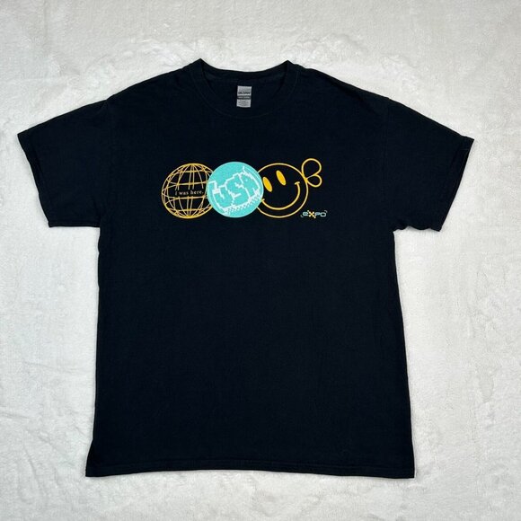 Anamanaguchi T-Shirt L Scott Pilgrim 2019-2020 China South Asia CSA Expo‎ RARE - Picture 1 of 7